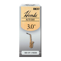 Frederick L. Hemke Alto Saxophone Reeds, Strength 3.0+, 5 Pack