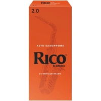 Rico by D'Addario Soprano Sax Reeds, Strength 2, 25-pack
