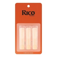 Rico Eb Alto Saxophone 3 x Reeds, Strength 2 ,   3 -pack RJA0320