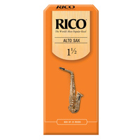 Rico by D'Addario Alto Sax Reeds, Strength 1.5, 25-pack