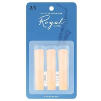 Rico Royal Alto Sax Reeds, Strength 2.5  , 3-pack  RJB0325 - 3 Reed Pack