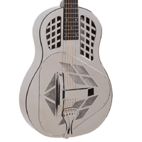 Recording King Nickel Tricone Resonator (Roundneck)  Guitar