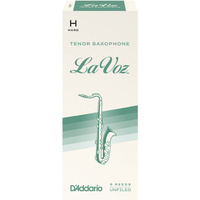 La Voz Tenor Saxophone Reeds, Hard, 5 Pack