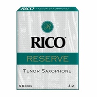 D'addario Rico Reserve Tenor Saxophone Reeds strength 2 , 5-Pack
