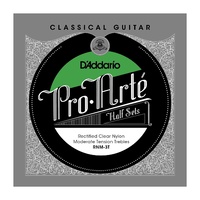 D'Addario RNM-3T Pro-Arte Rectified Clear Nylon Classical Guitar Half Set Treble