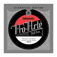 D'Addario RNN-3T Pro-Arte Rectified Clear Nylon Classical Guitar Half Set Treble