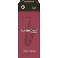 Plasticover by D'Addario Tenor Sax Reeds, Strength 3.5, 5-pack