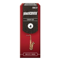 D'addario Rico Plasticover Tenor  Saxophone  Reeds, Strength 4.0,   5-pack