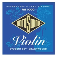 Rotosound RS1000 Student 4/4 Violin Strings Set Silver Wound Made in England
