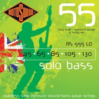 Rotosound RS555LD Linea Pressure Wound 5-String Bass Guitar Strings 45 - 130