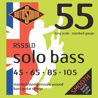 Rotosound RS55LD Linea Pressure Wound  Bass Guitar Strings 45 - 105