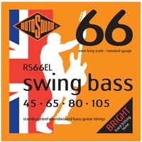 Rotosound RS66EL Extra Long Scale Swing Bass Guitar Strings 45 - 105