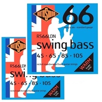 2x Rotosound RS66LDN Swing Bass Guitar Strings Long Scale 45 - 105 2Sets