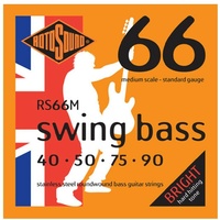 Rotosound RS66M Medium Scale Electric Bass Strings Standard Gauge  40 - 90