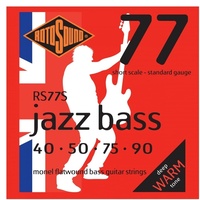 Rotosound RS77S Short Scale Jazz Bass Monel Flat Wound Strings 40 -90