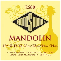 Rotosound RS80 Troubadour Phosphor Bronze Loop End 8 String Mandolin Strings
