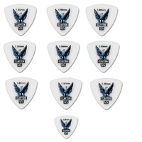 10 x Clayton Acetal Guitar Picks - Rounded Triangle 1.90 Gauge RT1.90
