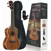 Alvarez Regent Series Concert Ukulele Pack - Solid Acacia Top Inc bag and tuner