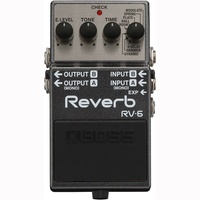 BOSS RV-6 Digital Reverb Guitar Effects Pedal