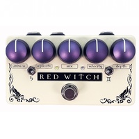 Red Witch Binary Star Delay Pedal with Cosmic Modulation