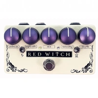 Red Witch Binary Star Delay Pedal with Cosmic Modulation