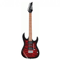 Ibanez RX70QA Electric Guitar - Transparent Red  Burst