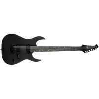 Spira Guitars S-407-MBK 7 String Electric Guitar - Satin Black