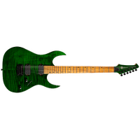 Spira S-450-TGR Electric Guitar - High Performance Rock Machine - Trans Green