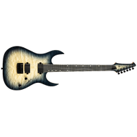 Spira S-500-QGY-E Electric Guitar - Trans Grey - Quilted Maple Top