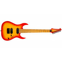 Spira S-507-QFB 7-String Electric Guitar - High Performance Rock Machine - Fireburst