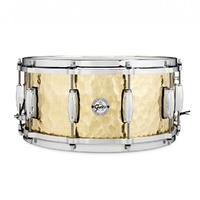 Gretsch Drums Hammered Brass Snare Drum - 6.5 x 14 inch
