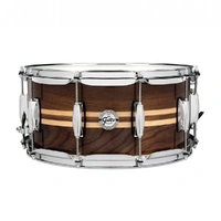 Gretsch 6.5x14 Walnut With Dual Maple Inlay Snare Drum S1-6514W-MI