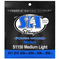 SIT String S1150 Medium Light Nickel Wound Electric Guitar Strings 11 - 50