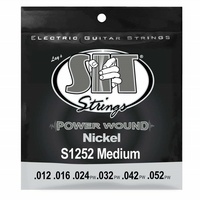 SIT String S1252 Medium Nickel Wound Electric Guitar Strings 12 - 52 S.I.T