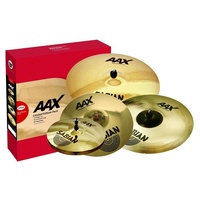 Sabian AAX Series Cymbal Set 14" Hats16" X-Plosion Crash 20" Stage 18" crash