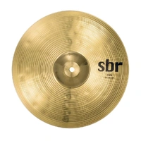 Sabian SBR1302 SBR Medium Brass Natural Finish Bright Hi Hat  Cymbals 13in