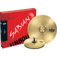 Sabian SBR5002 SBR Birght Focused 14in Hihats 18in Crash/Ride Cymbals 2 Pack
