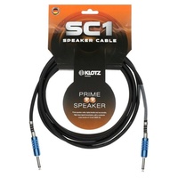 Klotz SC1PP sprime speaker cable 2 x 1,5 mm with KLOTZ jacks 3 Mtr plug to Plug