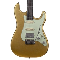 Schecter Nick Johnston Traditional 10th Anniversary HSS Atomic Saffron