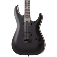 Schecter C-1 SLS Elite Evil Twin Electric Guitar in Satin Black