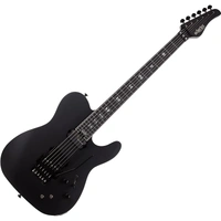 Schecter PT FR-S SLS Elite Evil Twin 6 String Electric Guitar - Satin Black
