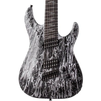 Schecter C-7  MultiScale Silver Mountain 7-String Electric Guitar