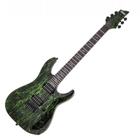 Schecter C-1 Silver Mountain - Toxic Venom - Electric Guitar