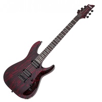 Schecter C-1 Silver Mountain - Blood Moon Electric Guitar