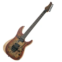 Schecter Reaper-6 Floyd Rose Satin Inferno Burst Electric Guitar Poplar Burl Top