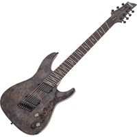 Schecter Omen Elite-7 Multiscale 7 String Electric Guitar - Charcoal