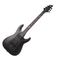 Schecter Damien-6 FR SBK Electric Guitar - Satin Black - Floyd Rose Fact 2nd