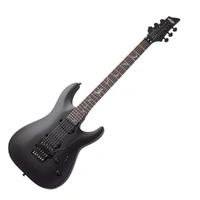 Schecter Damien-6 FR SBK Electric Guitar - Satin Black - Floyd Rose