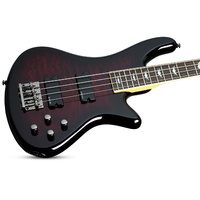 Schecter SCH2500 Stiletto Extreme-4 Bass Guitar Black Cherry