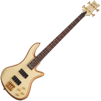 Schecter SCH-2531 Stiletto Custom-4 RH 4-String Electric Bass - Natural Satin 